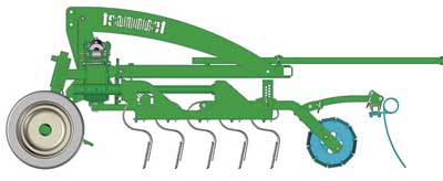 Vibromax Franquet Rotoherse + peignes