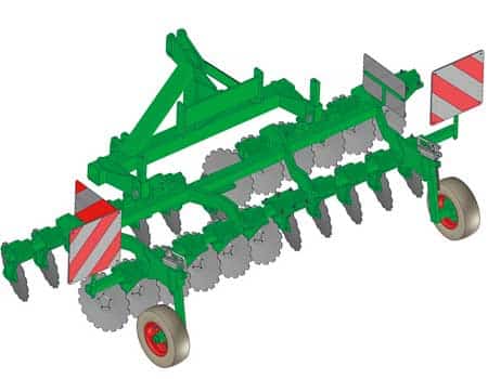 Vibrodisc Franquet - Vue 3D